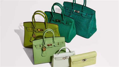 lime green hermes bag|hermes green color chart.